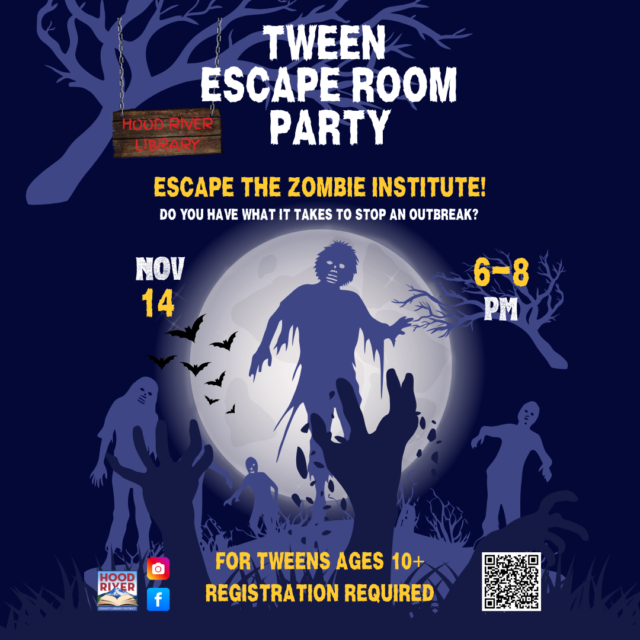 Tween Escape Room Zombie Party Instagram Post