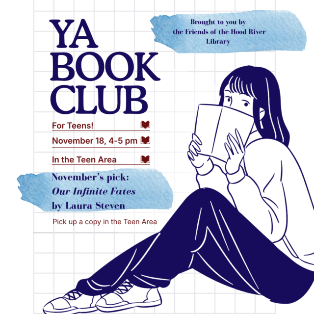 White Orange Simple Illustrative Book Club Instagram Post