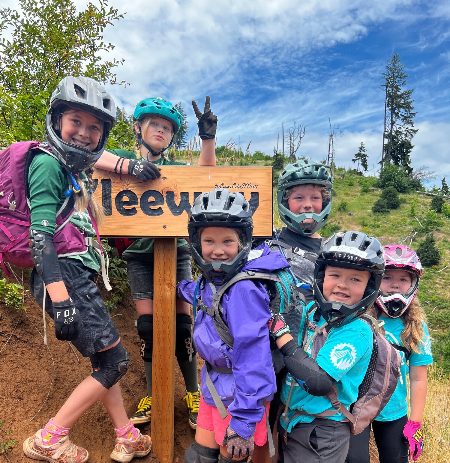 Brave Endeavors - 6 kids equipped for a big outdoor adventure