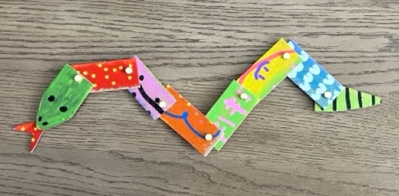 Mixed Media Snake