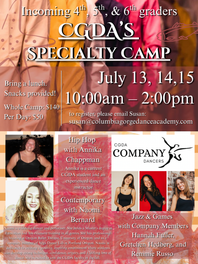 CGDAs Specialty Camp 1