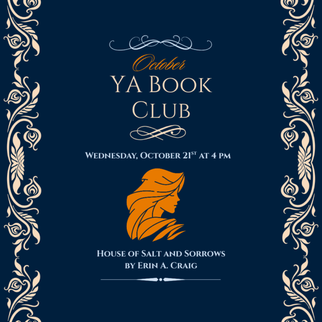 October YA Book Club Instagram Post