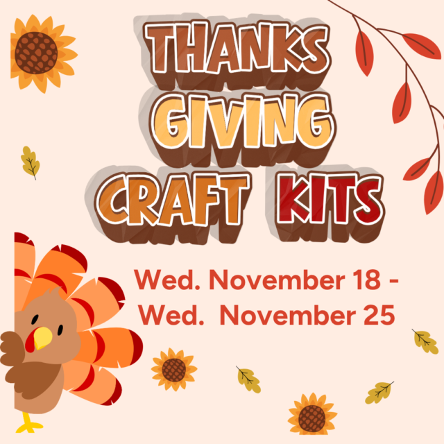 Thanksgiving craft kit flyer 2026 Instagram Post 1