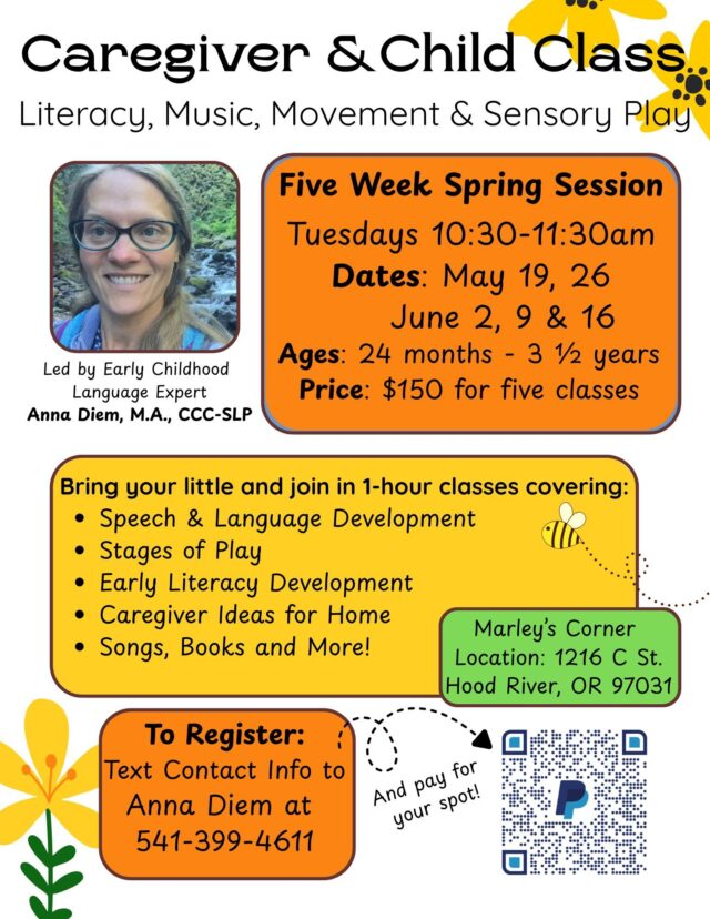Week 2 Spring 26 Caregiver and Child Class