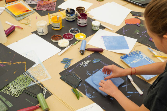 Printmaking artcamp 4