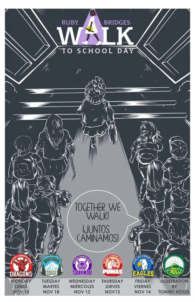 Flyer for Ruby Bridges Day