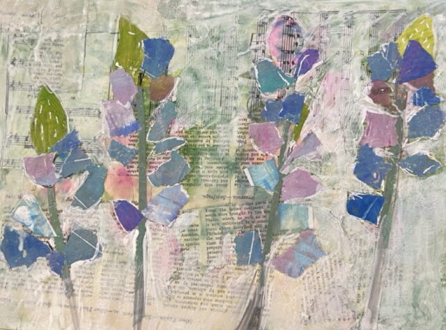 Wildflower Collage Sample